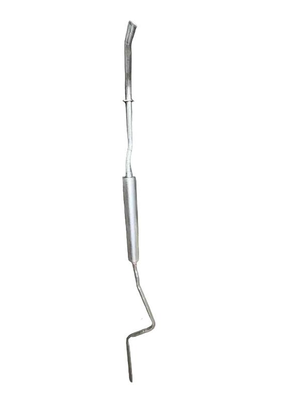 Sistema de escape simple para motor de 6 cilindros Oldsmobile Serie F 1937-38
