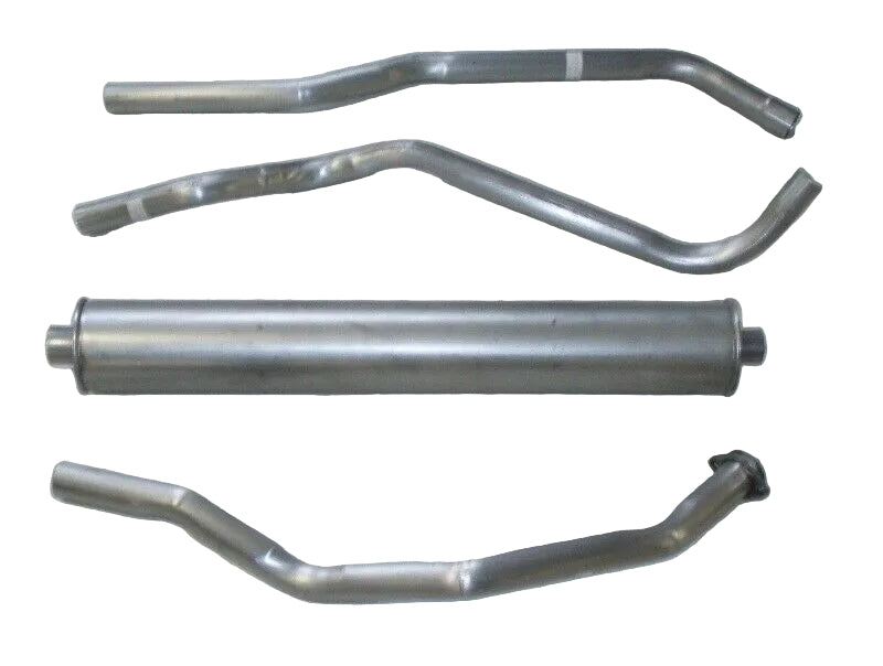 Sistema de escape simple para motor de 6 cilindros del Pontiac Streamliner Chieftain 1941-48