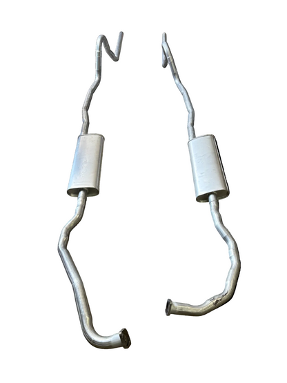 1955 Chevy Bel Air All Models 8 Cyl Engine Dual Exhaust System