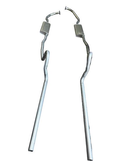 1955 Chevy Bel Air All Models 8 Cyl Engine Dual Exhaust System