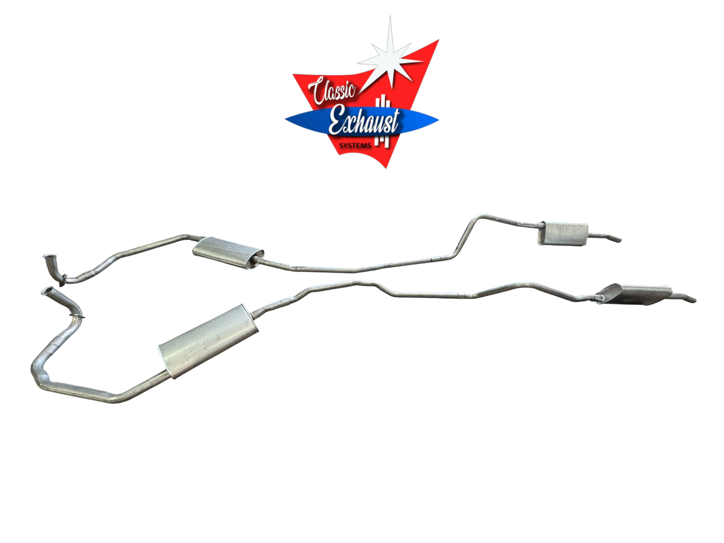 1957 Cadillac Series 62 Coupe Dual Exhaust System