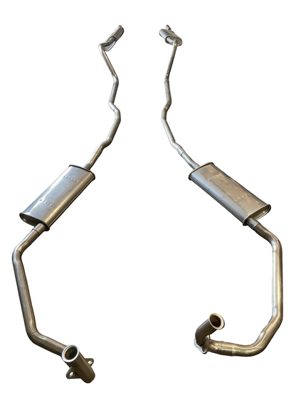 Sistema de doble escape para Cadillac Eldorado de 1957