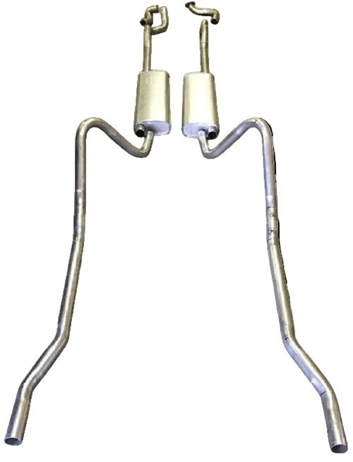 1957 Dodge Coronet 8 Cyl Engine Dual Exhaust System