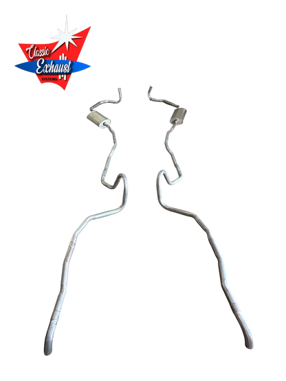 1958 Cadillac Series 62 DeVille Dual Exhaust System