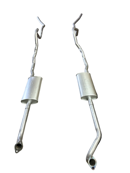 Sistema de escape doble para Ford Skyliner de 1958, motor de 8 cilindros (descapotable y techo duro retráctil)