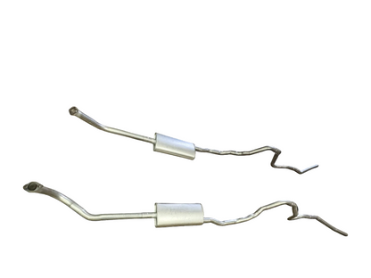 Sistema de escape doble para Ford Skyliner de 1958, motor de 8 cilindros (descapotable y techo duro retráctil)