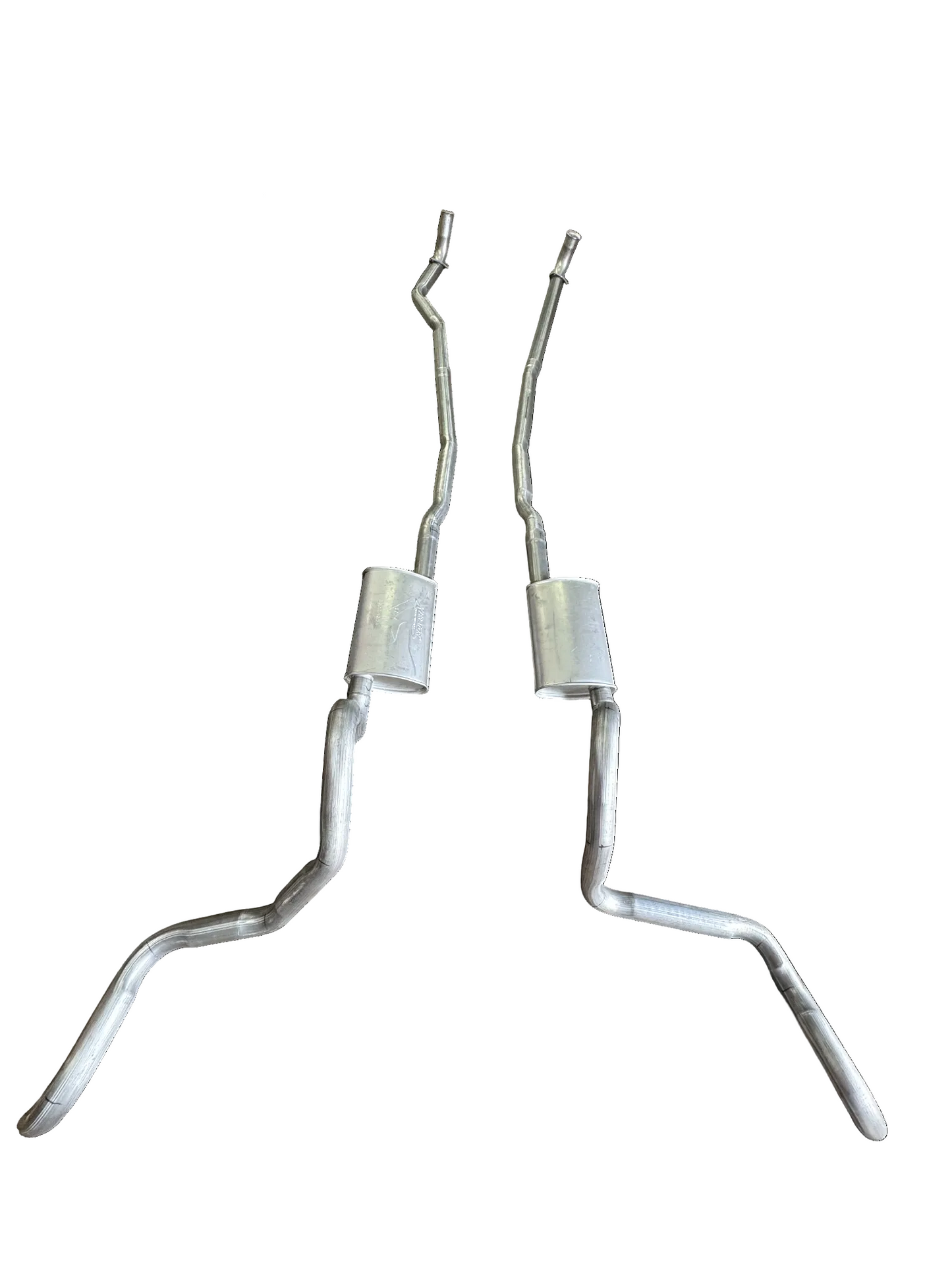 Sistemas de escape doble para modelos de Chevrolet Station Wagon 1965-66 con motores 283, 327, 396, 409, 427