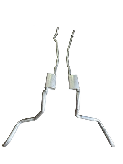 Sistemas de escape doble para modelos de Chevrolet Station Wagon 1965-66 con motores 283, 327, 396, 409, 427