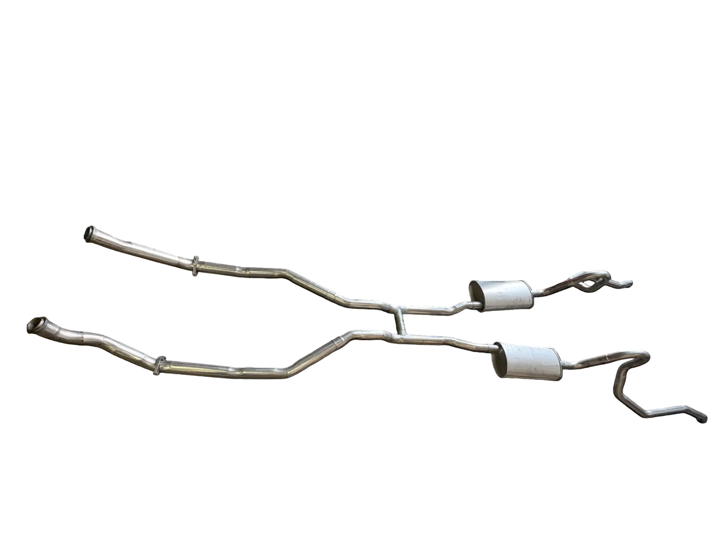 Sistema de escape doble para motor Ford Galaxie 352 de 1966