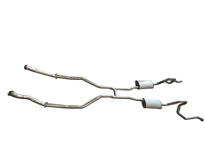 Sistema de escape doble para motor Ford Galaxie 352 de 1966
