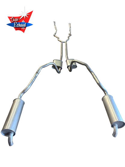 Sistema de escape doble de 8 cilindros para Ford Thunderbird 1966