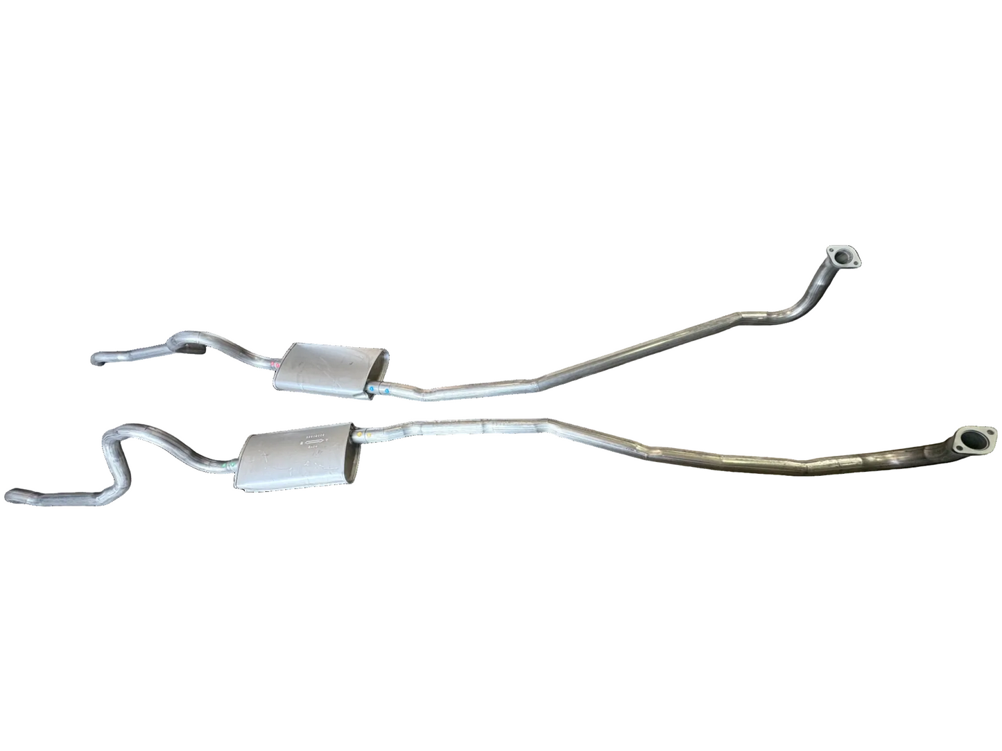 Sistema de escape doble para motor 361 383 de Dodge Coronet 1967