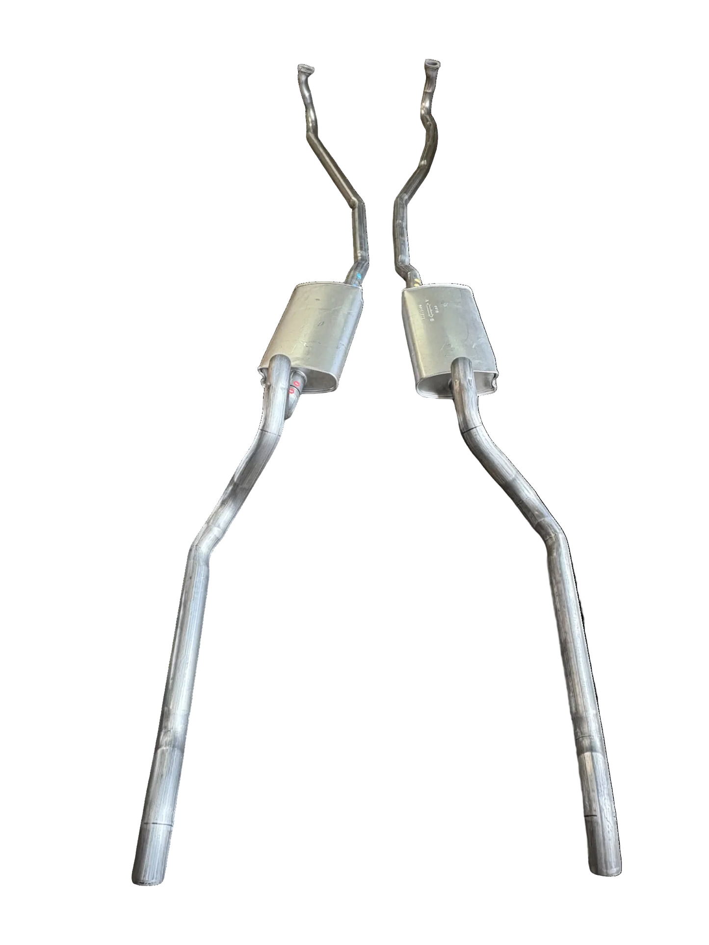 Sistema de escape doble para motor 361 383 de Dodge Coronet 1967