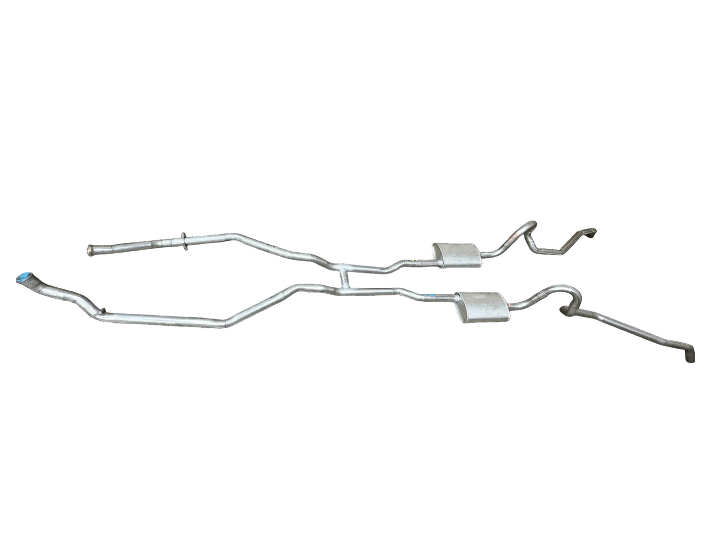 Sistema de escape doble para motor Ford Galaxie 390 de 1967