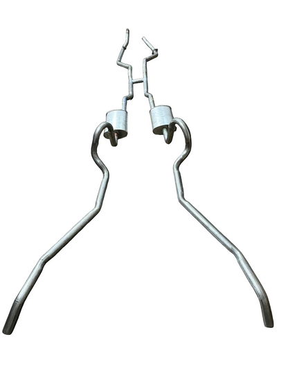 Sistema de escape doble para motor Ford Galaxie 390 de 1967
