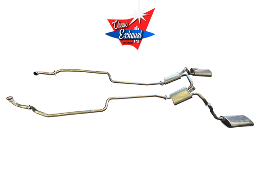 1966-69 Lincoln Continental 430 460 462 Engines Dual Exhaust System