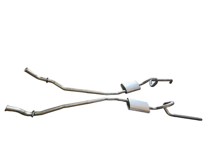 Sistema de escape doble para motor 425 del Oldsmobile Delta 88 y Delmont 1967-68