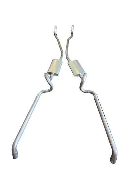 Sistema de escape doble para motor 425 del Oldsmobile Delta 88 y Delmont 1967-68