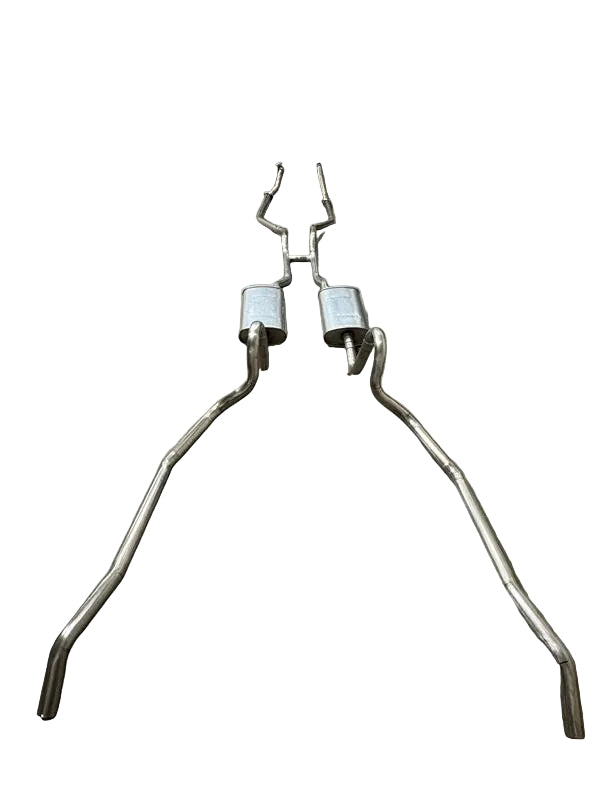 Sistema de escape doble para motor 390 de Ford LTD 1968