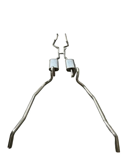 Sistema de escape doble para motor 390 de Ford LTD 1968