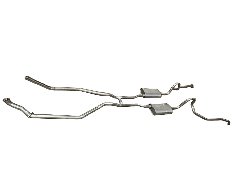 Sistema de escape doble para motor 390 de Ford LTD 1968