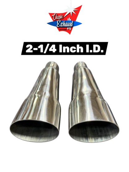 1968-70 Plymouth Roadrunner GTX Belvedere Exhaust Tips (304 Stainless Steel)