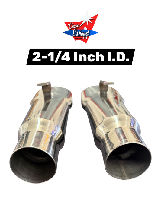 1968-70 Plymouth Roadrunner GTX Belvedere Exhaust Tips (304 Stainless Steel)