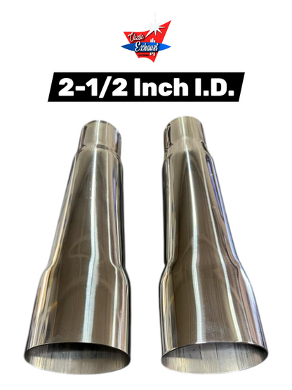 1968-70 Plymouth Roadrunner GTX Belvedere Exhaust Tips (304 Stainless Steel)