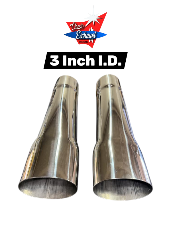 1968-70 Plymouth Roadrunner GTX Belvedere Exhaust Tips (304 Stainless Steel)