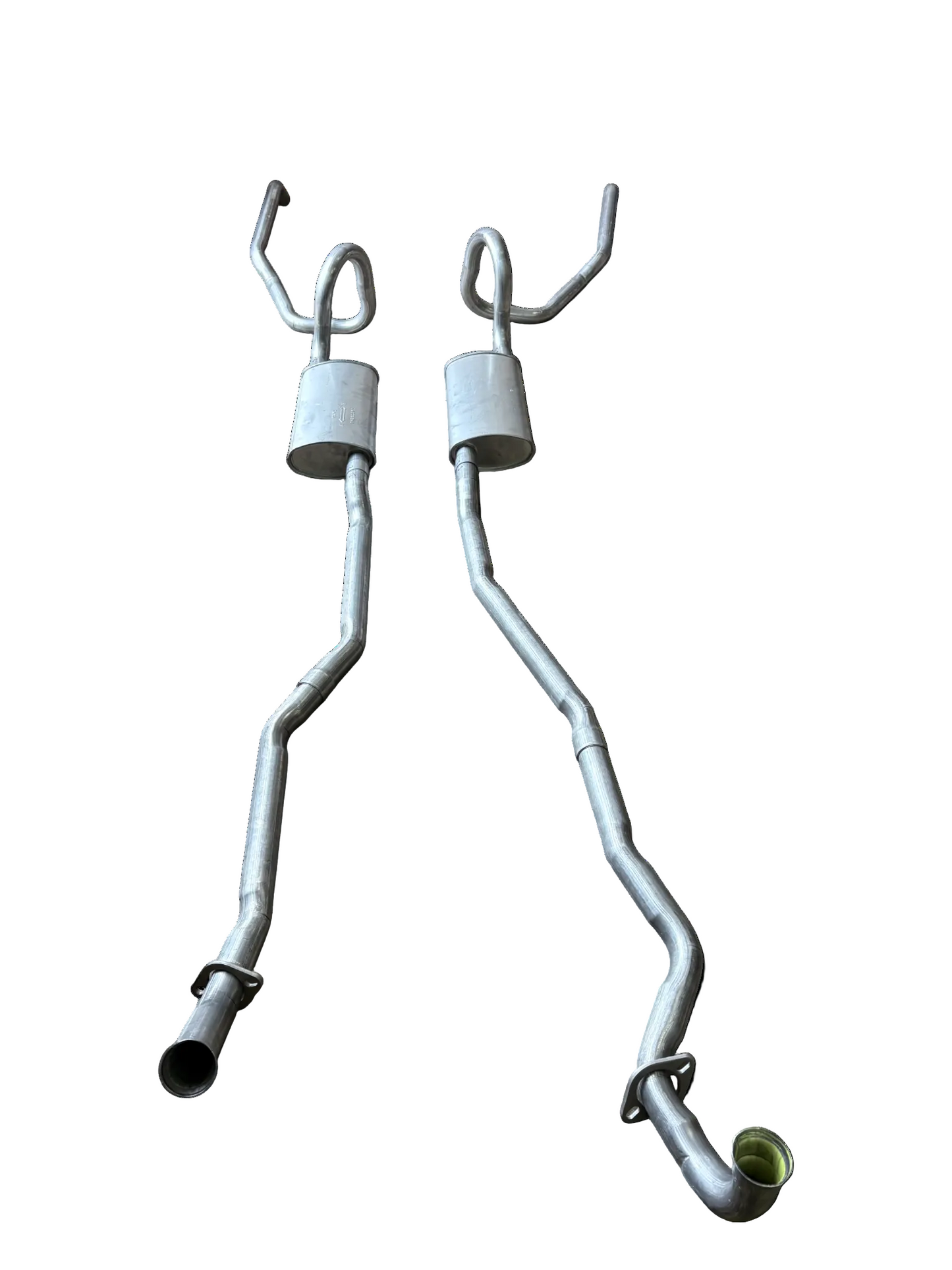 1972 Oldsmobile F-85 & Cutlass 350 Engine 4 Door Dual Exhaust System