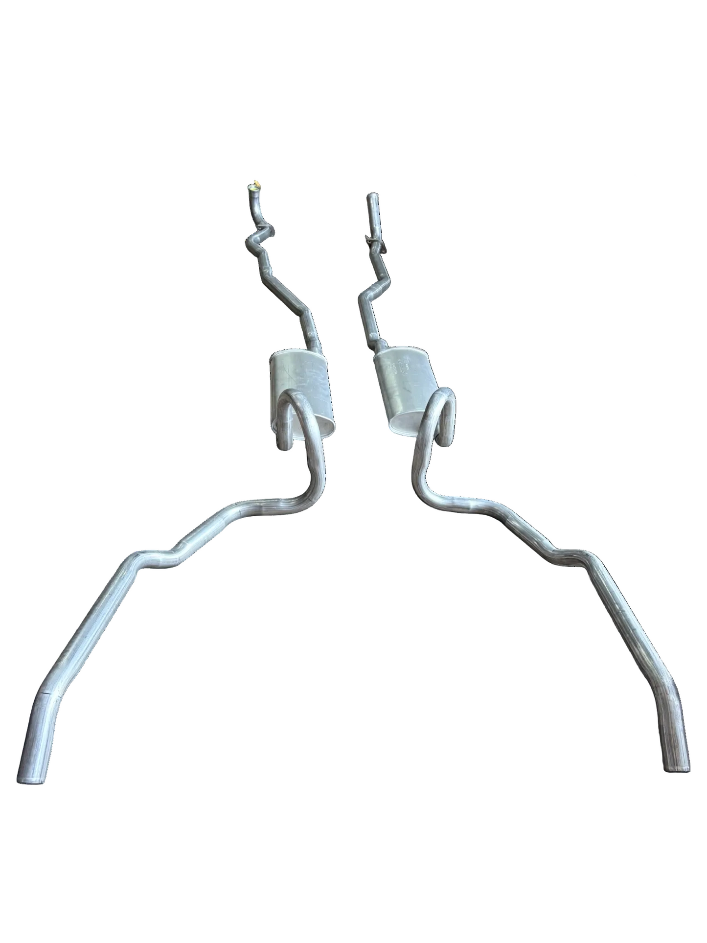 1972 Oldsmobile F-85 & Cutlass 350 Engine 4 Door Dual Exhaust System