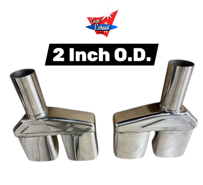 1970-74 Dodge Challenger Exhaust Tips (304 Stainless Steel)