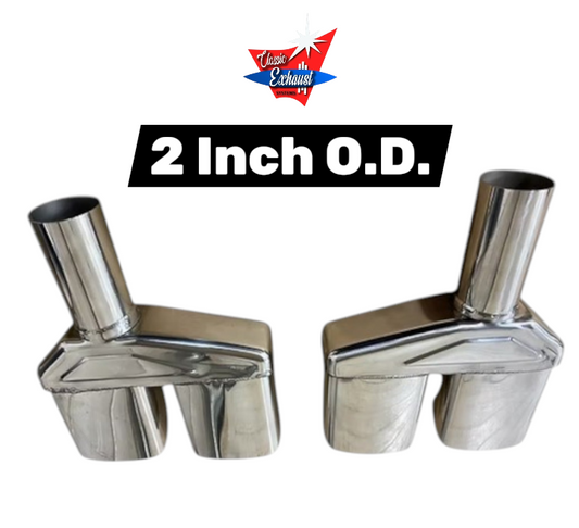 1970-74 Dodge Challenger Exhaust Tips (304 Stainless Steel)