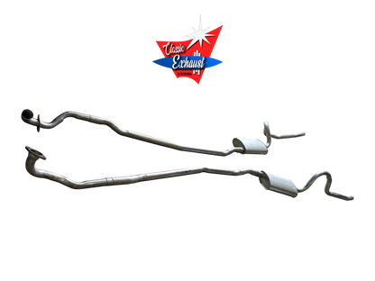 Sistema de escape doble para motor Dodge Dart 340 de 1971