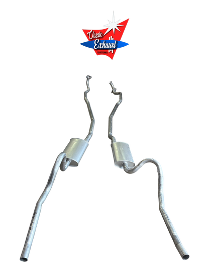 Sistema de escape doble para motor Dodge Dart 340 de 1971