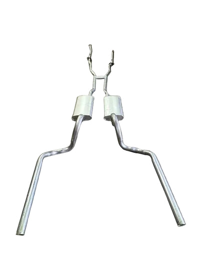 Sistema de escape doble para motor 351 de Ford Torino de 1972
