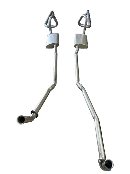 1972 Oldsmobile 98 455 Engine Dual Exhaust System