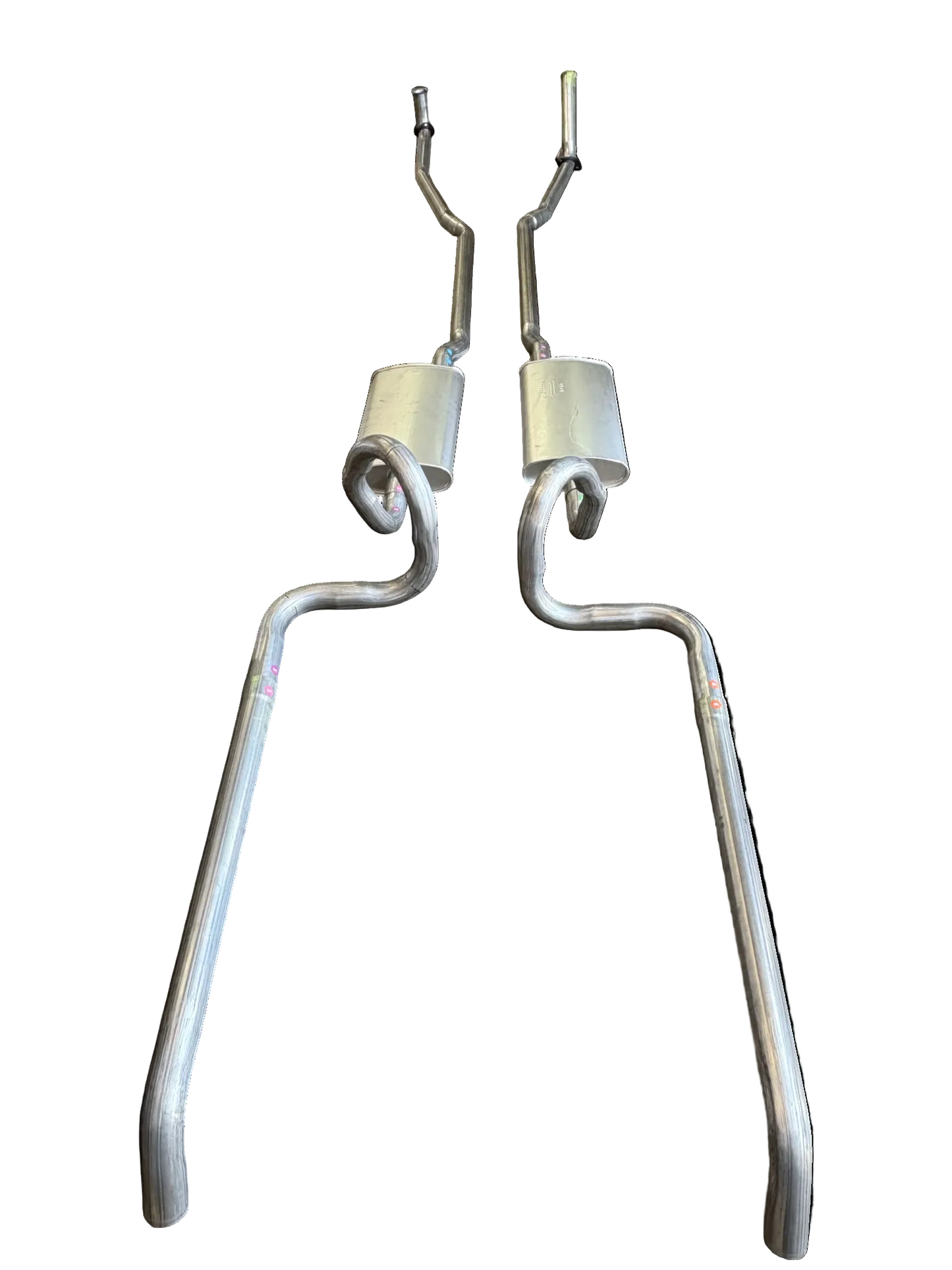 Sistema de escape doble para motor 455 de Oldsmobile 98 1973-74