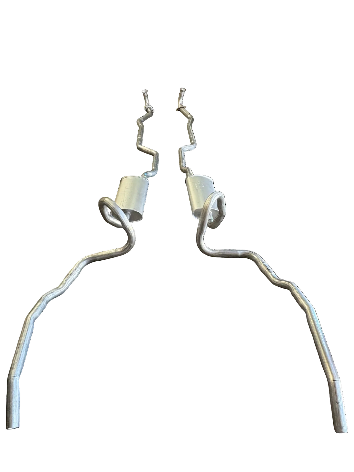 Sistema de escape doble para motores 400 y 455 de Pontiac Grand Prix 1973
