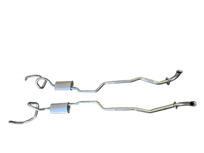Sistema de escape doble para motores 400 y 455 de Pontiac Grand Prix 1973