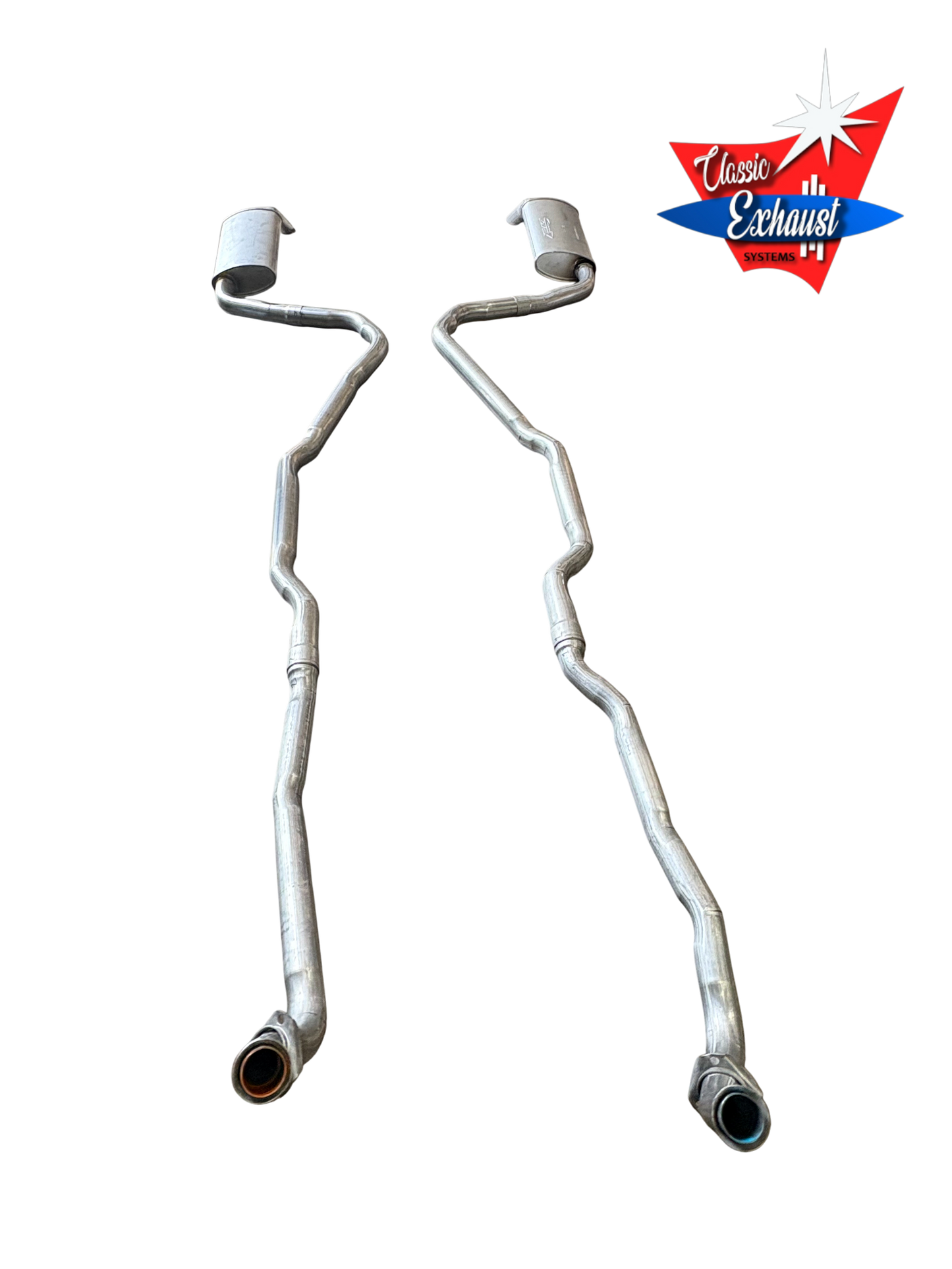 1974 Chevy Corvette 350 Engine (Exc Special Hi-Po) Dual Exhaust System