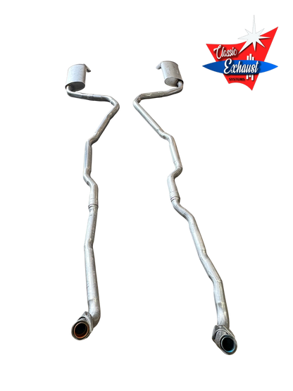 1974 Chevy Corvette 350 Engine (Exc Special Hi-Po) Dual Exhaust System