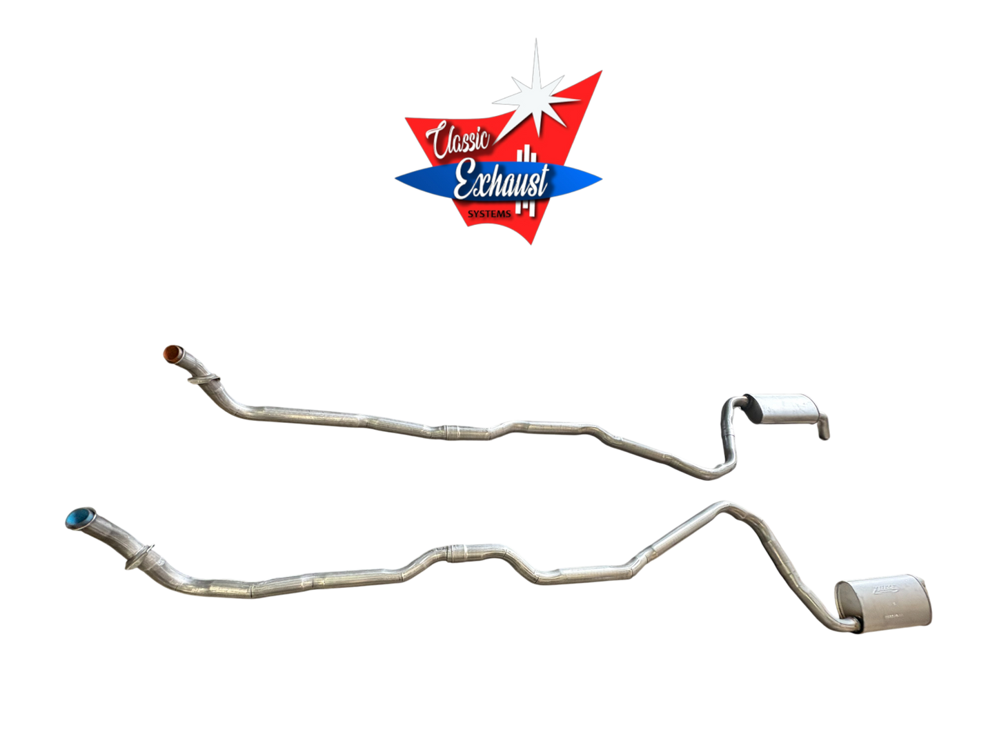 1974 Chevy Corvette 350 Engine (Exc Special Hi-Po) Dual Exhaust System