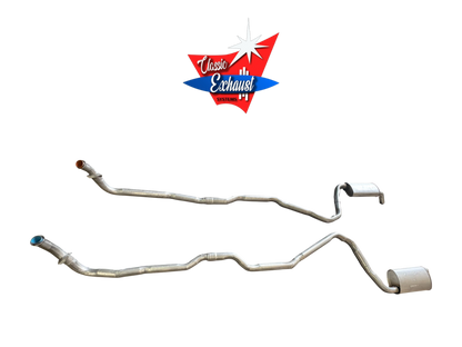 1974 Chevy Corvette 350 Engine (Exc Special Hi-Po) Dual Exhaust System
