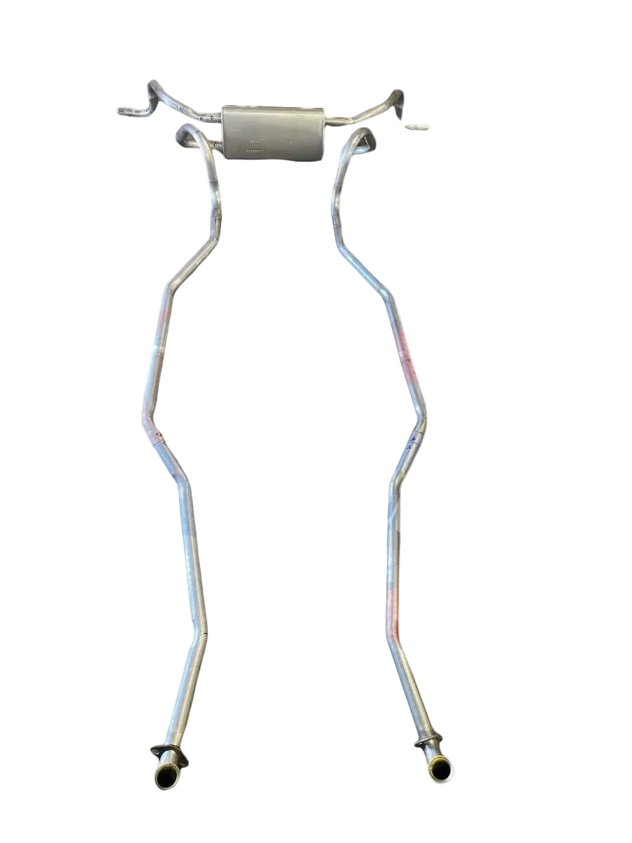 1974 Pontiac Ventura 350 Engine Dual Exhaust System