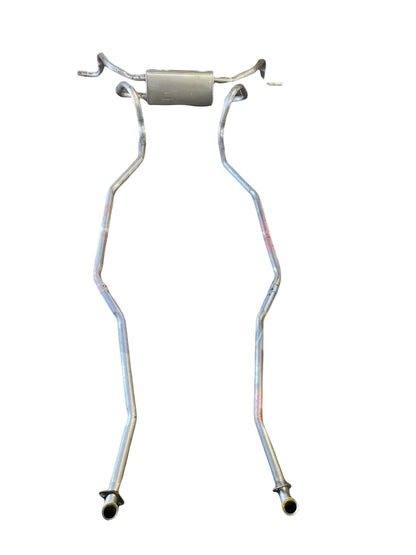 1974 Pontiac Ventura 350 Engine Dual Exhaust System