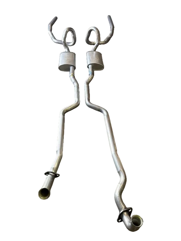 1974 Oldsmobile Cutlass 350 Engine Dual Exhaust System