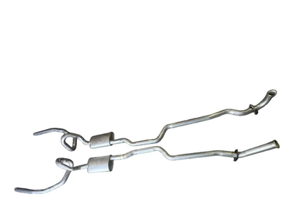 1974 Oldsmobile Cutlass 350 Engine Dual Exhaust System
