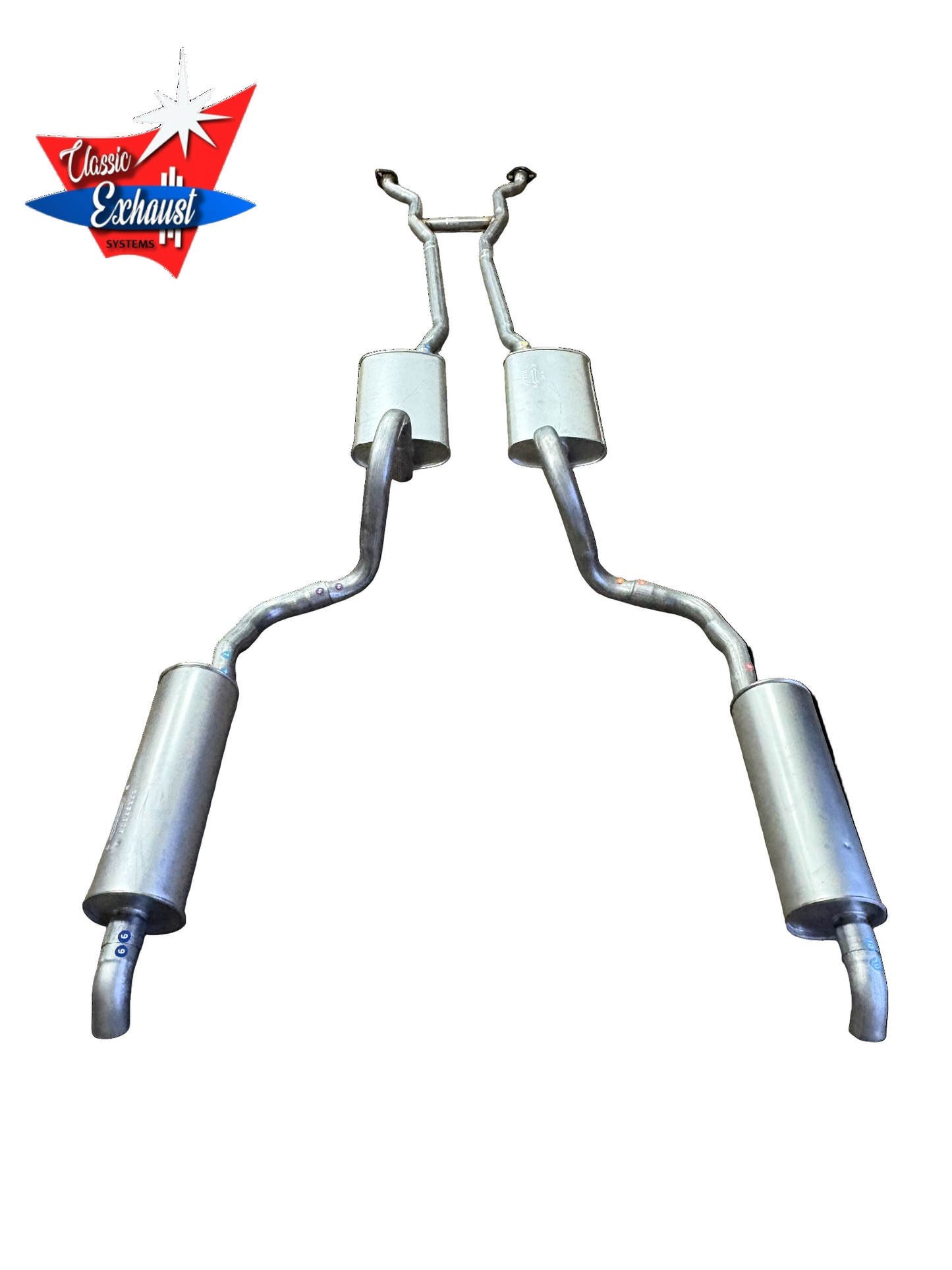 1978 Lincoln Mark IV & V 460 Engine Dual Exhaust System