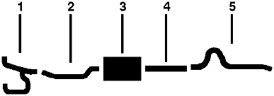 1972 Dodge Pickup 8 Cyl 318 Engine Single Exhaust System diagram